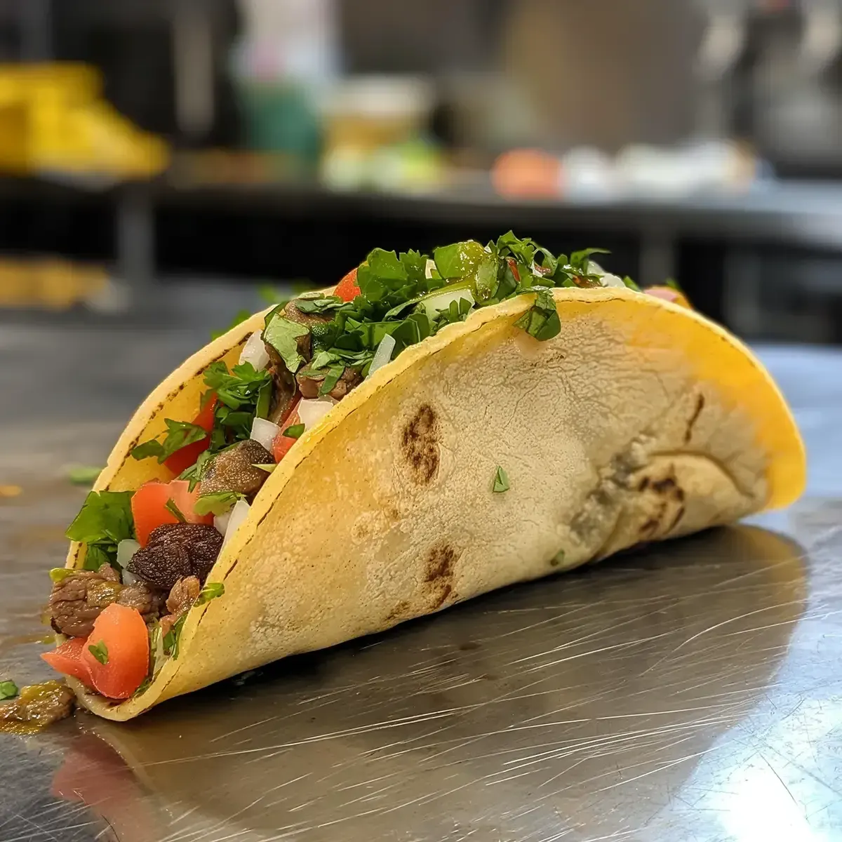 An ai genereated image of a taco